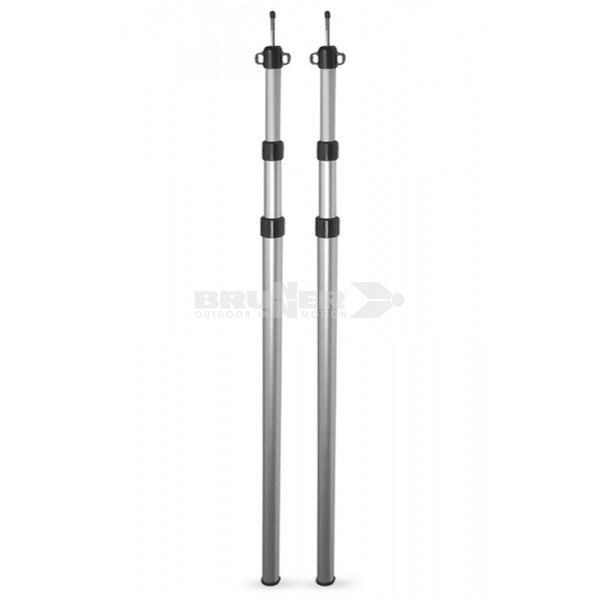 BRUNNER SET TELEPOLE SET DA 2 PALI VERTICALI TELESCOPICI 100-230cm