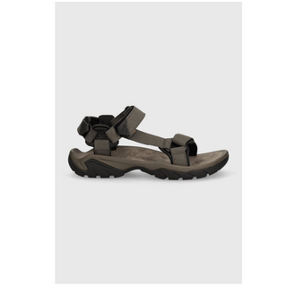 TEVA TERRA FI 5 UNIVERSAL LEATHER SANDALO UOMO IN PELLE DA TREKKING E LUNGHI CAMMINI