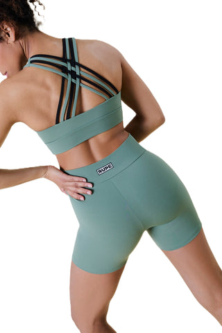 RUPE TOP INTRECCIATO MONOCROMO A RAPIDA ASCIUGATURA PER YOGA E RUNNING - NUOVI ARRIVI SS25