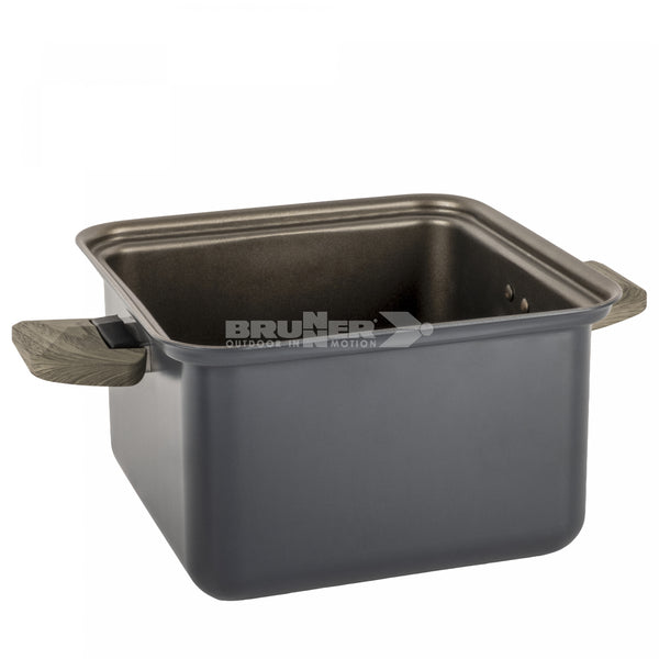 BRUNNER TORRALTA SQUARE SET PENTOLE SALVASPAZIO PER CAMPER E BARCHE