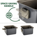 BRUNNER TORRALTA SQUARE SET PENTOLE SALVASPAZIO PER CAMPER E BARCHE