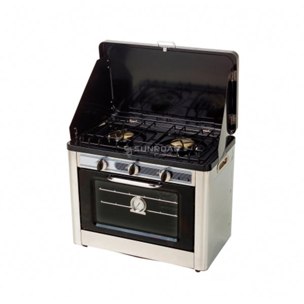 INCASA COMODA E COMPATTA CUCINA A GAS DA CAMPEGGIO CON FORNO