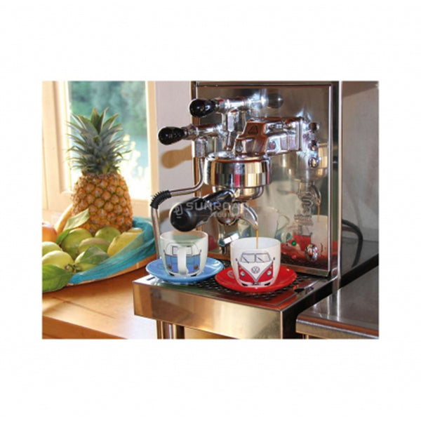 VK COLLECTION COPPIA DI TAZZINE DA CAFFE' IN PORCELLANA DA 100ml