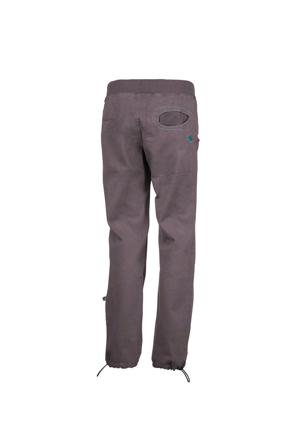 E9 ONDA SLIM 2 PANTALONE LUNGO DONNA IN COTONE ORGANICO