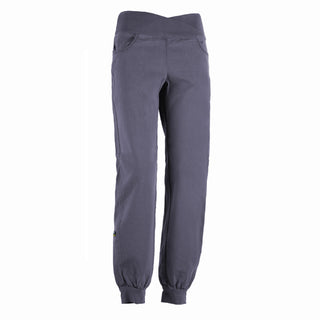 E9 OLIVIA PANTALONE LUNGO DONNA IN COTONE ORGANICO