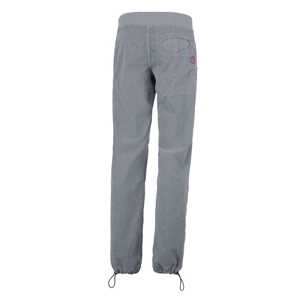E9 ONDA-VS PANTALONE LUNGO DONNA IN COTONE ORGANICO DISPONIBILE IN DUE COLORAZIONI