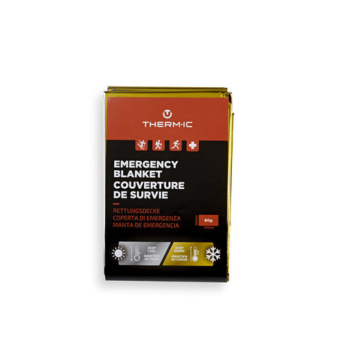 THERM-IC EMERGENCY BLANKET COPERTA TERMICA D'EMERGENZA 210x160cm