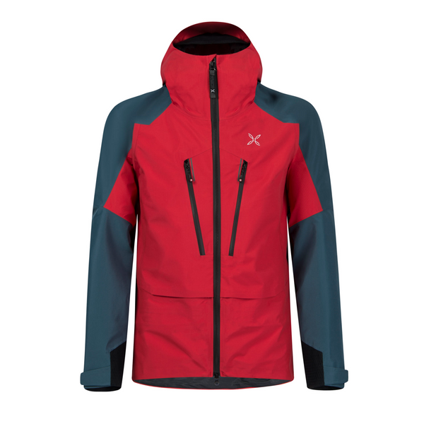 MONTURA ST. ANTON PRO JACKET Giacca in goretex PRO Rosso Blu