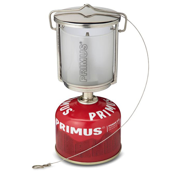PRIMUS MIMER LANTERN Lanterna in vetro e acciaio inox