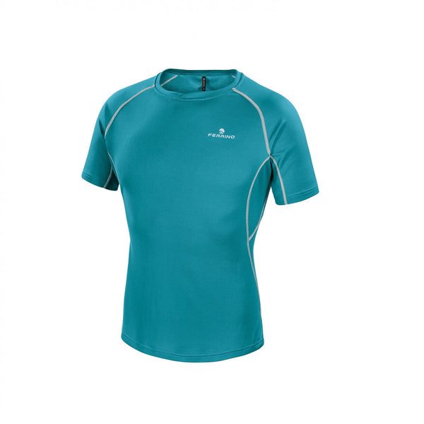 FERRINO T-Shirt Uomo JASPER T-SHIRT Colore (Coral Blue)