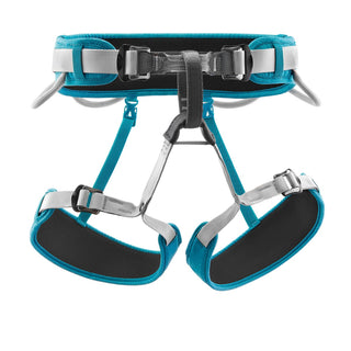 Compra turchese Petzl CORAX Imbracatura per arrampicata e alpinismo polivalente e interamente regolabile - Disponibile in 2 taglie e vari colori