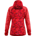 REDELK SECONDO STRATO PESANTE WOMAN THINSULATE HOODED JACKET COLIMA 4 GIACCA TECNICA DONNA ROSSO