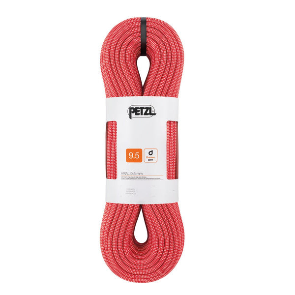 PETZL ARIAL 9.5mm Corda singola leggera e resistente con diametro da 9,5 mm con trattamento Duratec Dry per l’arrampicata e l’alpinismo - Disponibile in 3 misure e colori assortiti