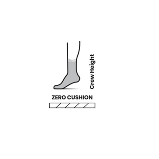 SMARTWOOL CALZE Hike Classic Edition Zero Cushion Liner Crew Socks