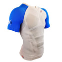 I-EXE T-SHIRT intima X-EVOLUTION con tasca unisex colore (Bianca/Blue)