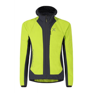 MONTURA MIRA UP JACKET GIACCA UOMO ANTIVENTO SOFTSHELL TRASPIRANTE VERDE ACIDO - NUOVI ARRIVI
