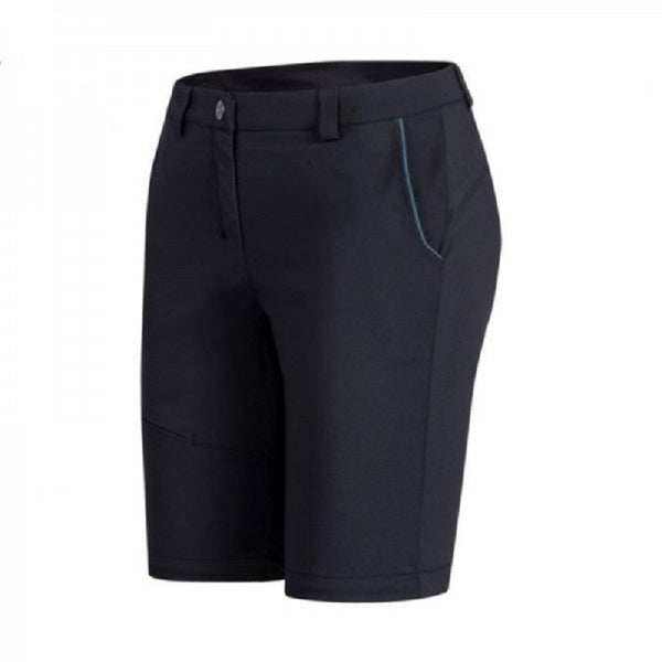 MONTURA MOVING ZIP OFF Pants Woman - Pantaloni donna che diventano Bermuda Nero/Blu Cenere